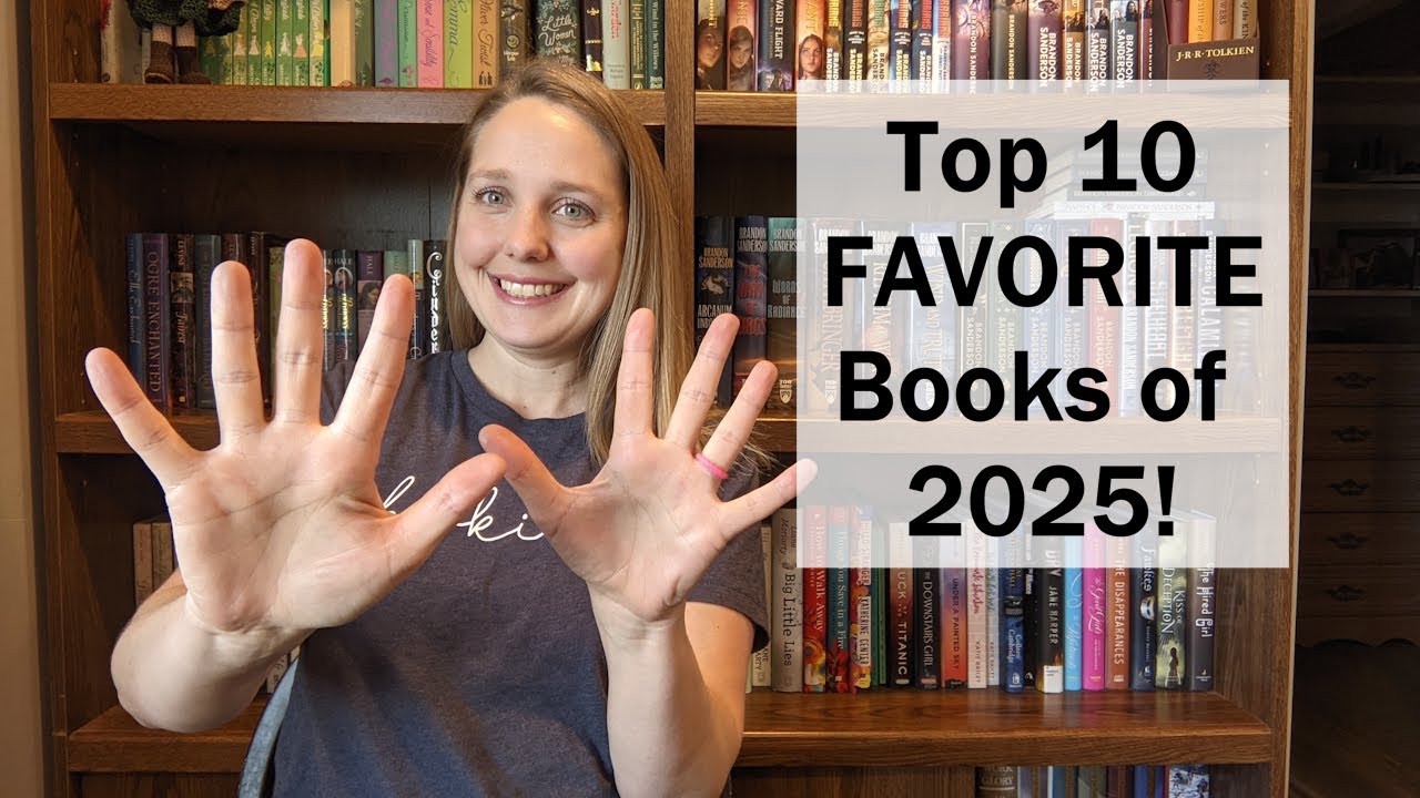My Top 10 FAVORITE BOOKS of 2025!