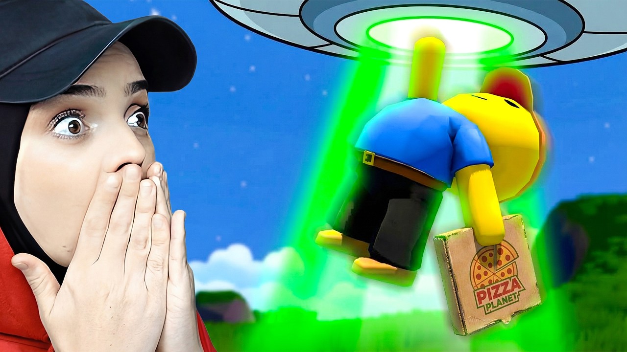 UZAYLILARA PİZZA TESLİM ETTİK VE JETPACK KAZANDIK! 😱🛸