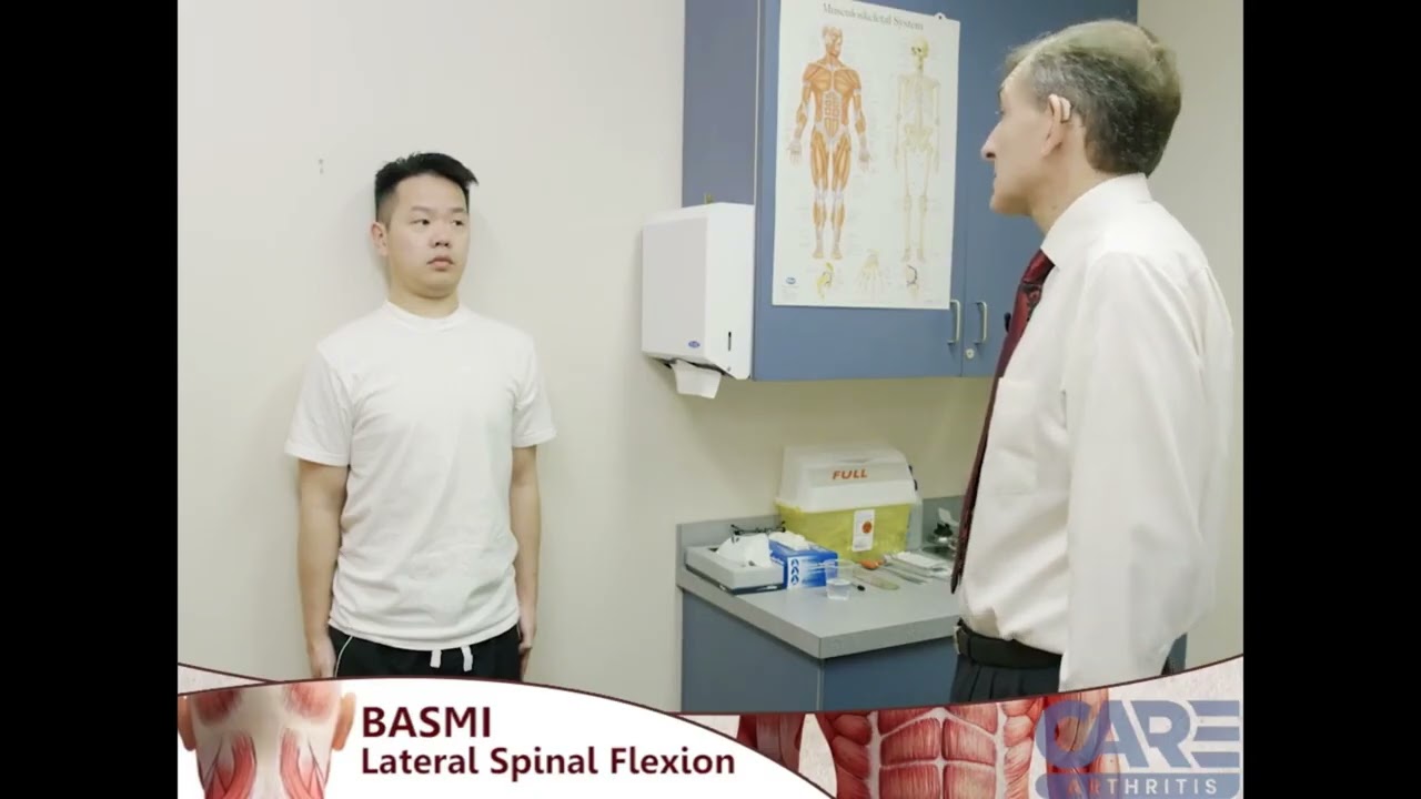 BASMI Lateral Spinal Flexion (Ukrainian)