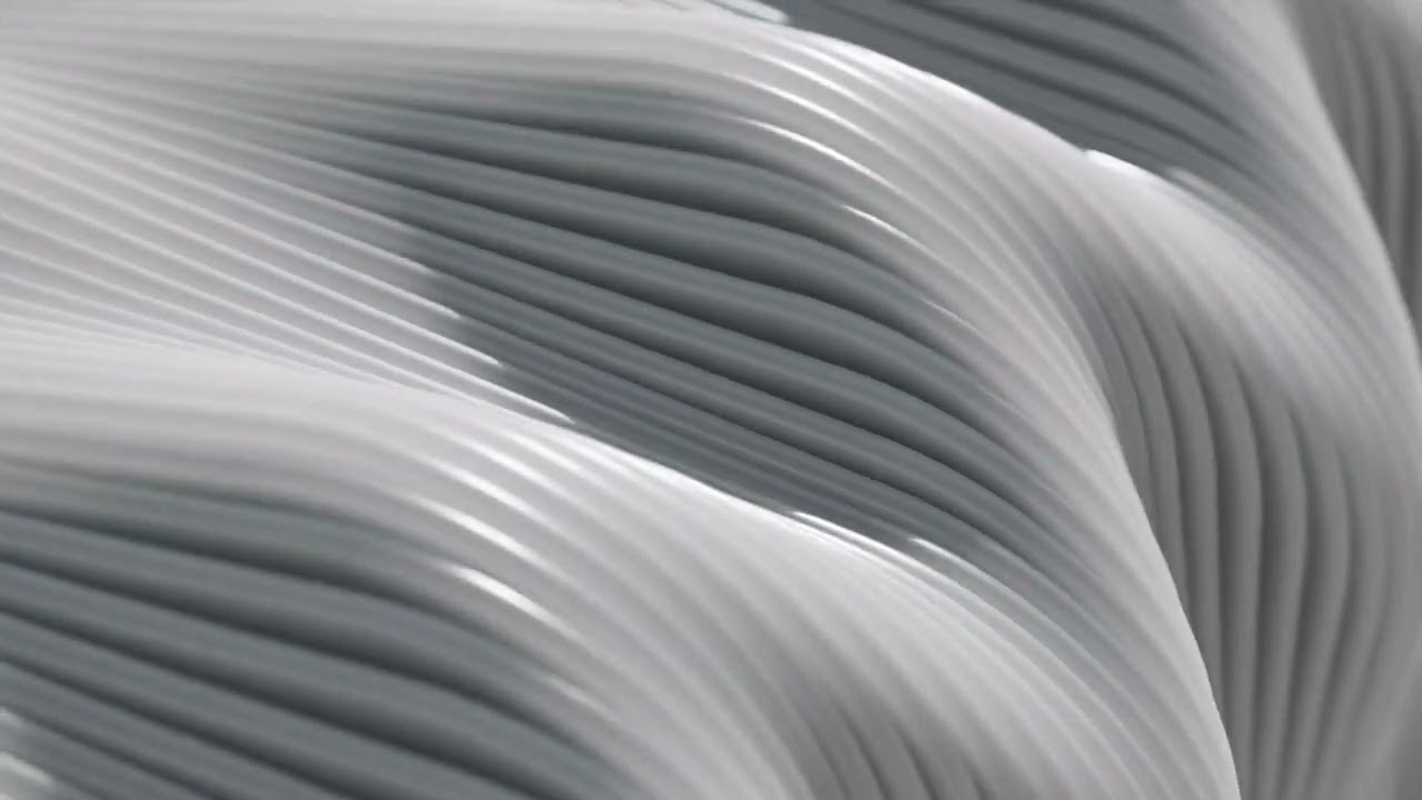 WHITE RIBBED WALLPAPER in 4K | Creative Visuals