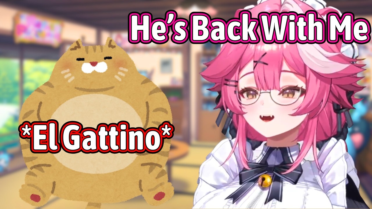 Raora Mamma Cat Sitting El Gattino Again After A While【Hololive EN】
