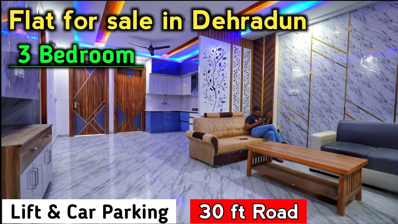 Flat for sale in Dehradun | 3 BHK Flat 