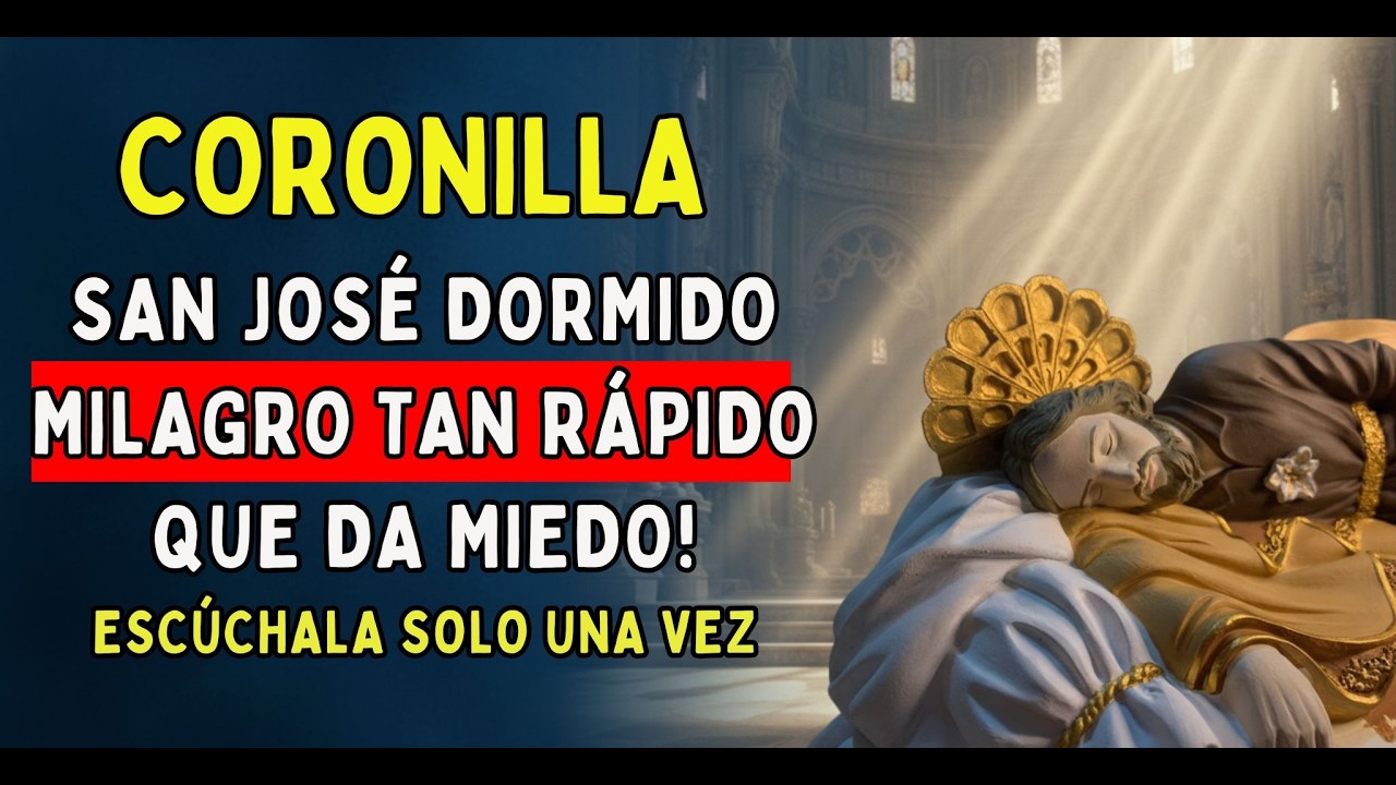 ORACIÓN a San José Durmiente para ABRIR CAMINOS y OBTENER MILAGROS URGENTES