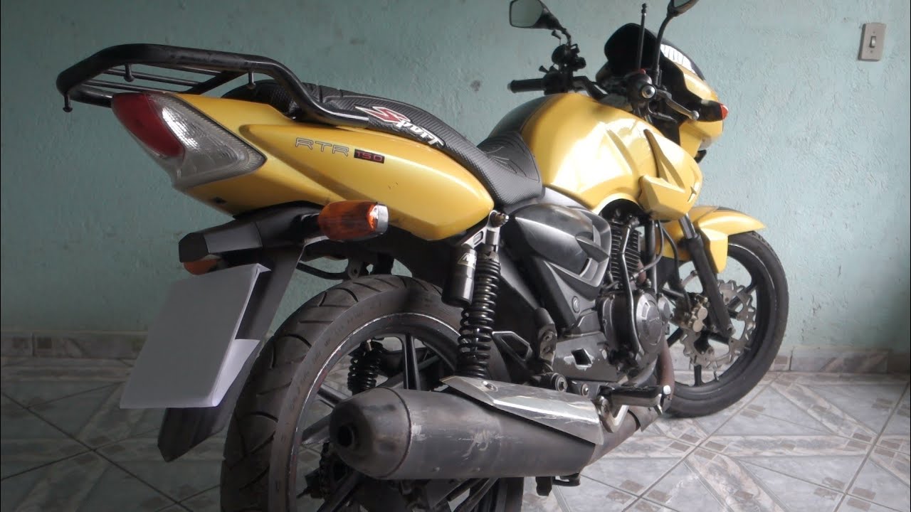 Apache RTR 150 2011 como voc&ecirc; NUNCA VIU!