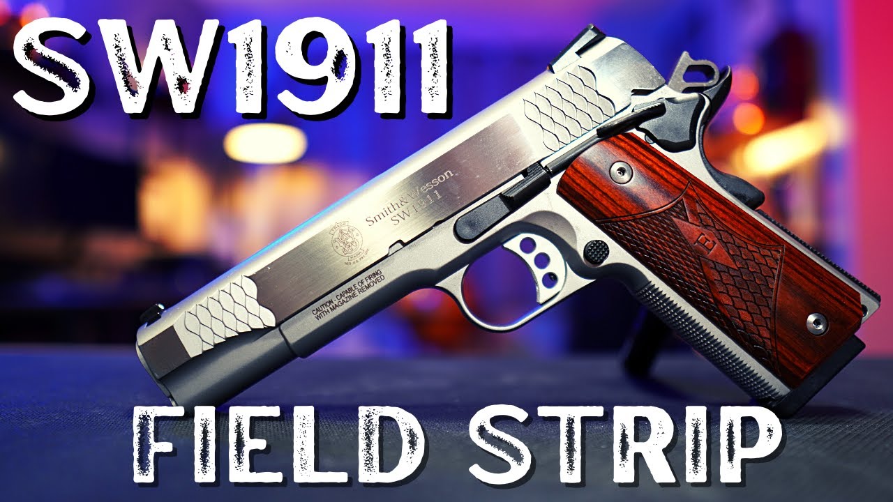 Как разобрать SW1911 E-Series в полевых условиях