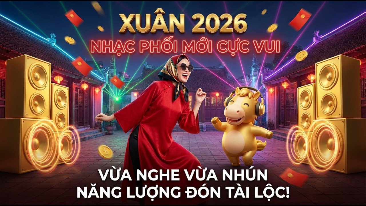 Xuân 2026 Vừa Nghe Vừa Nhún: Disco Remix Cực Vui – Bản Nhạc Kích Hoạt Năng Lượng Đón Tài Lộc! 🐎💃🔊