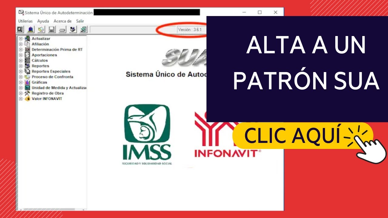 Cómo se 𝐫𝐞𝐠𝐢𝐬𝐭𝐫𝐚 𝐮𝐧 𝐩𝐚𝐭𝐫𝐨́𝐧 𝐞𝐧 𝐞𝐥 𝐒𝐔𝐀 - IMSS? | Dar de alta un patrón en el SUA - IMSS