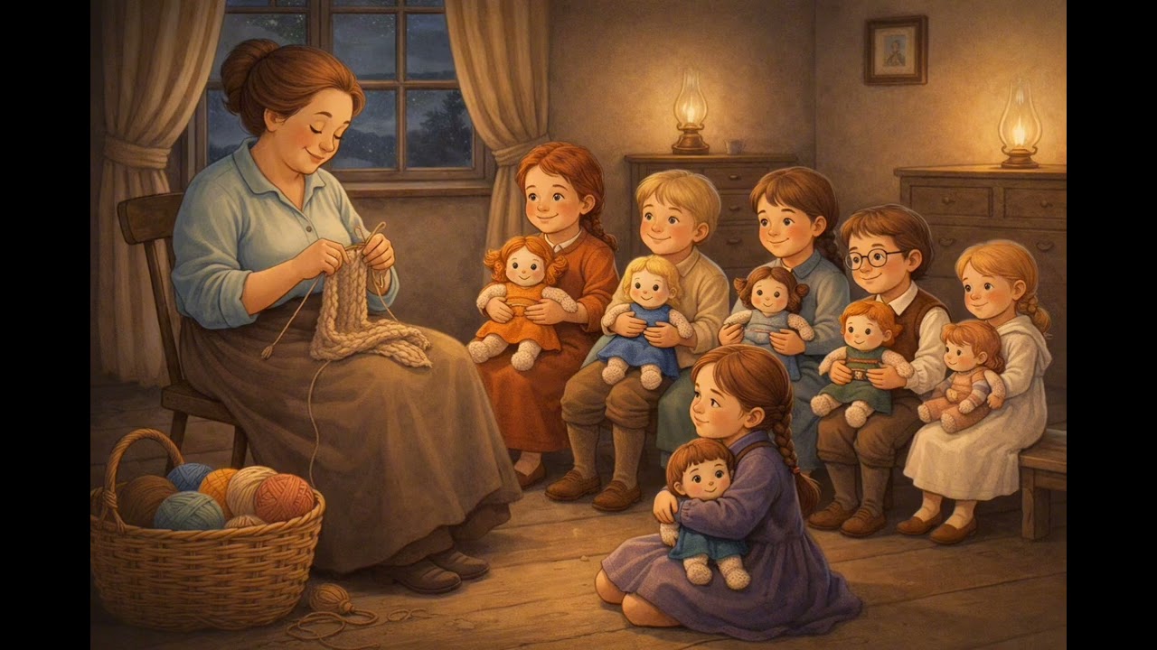 🧶 Die Mutter mit den sieben Puppen