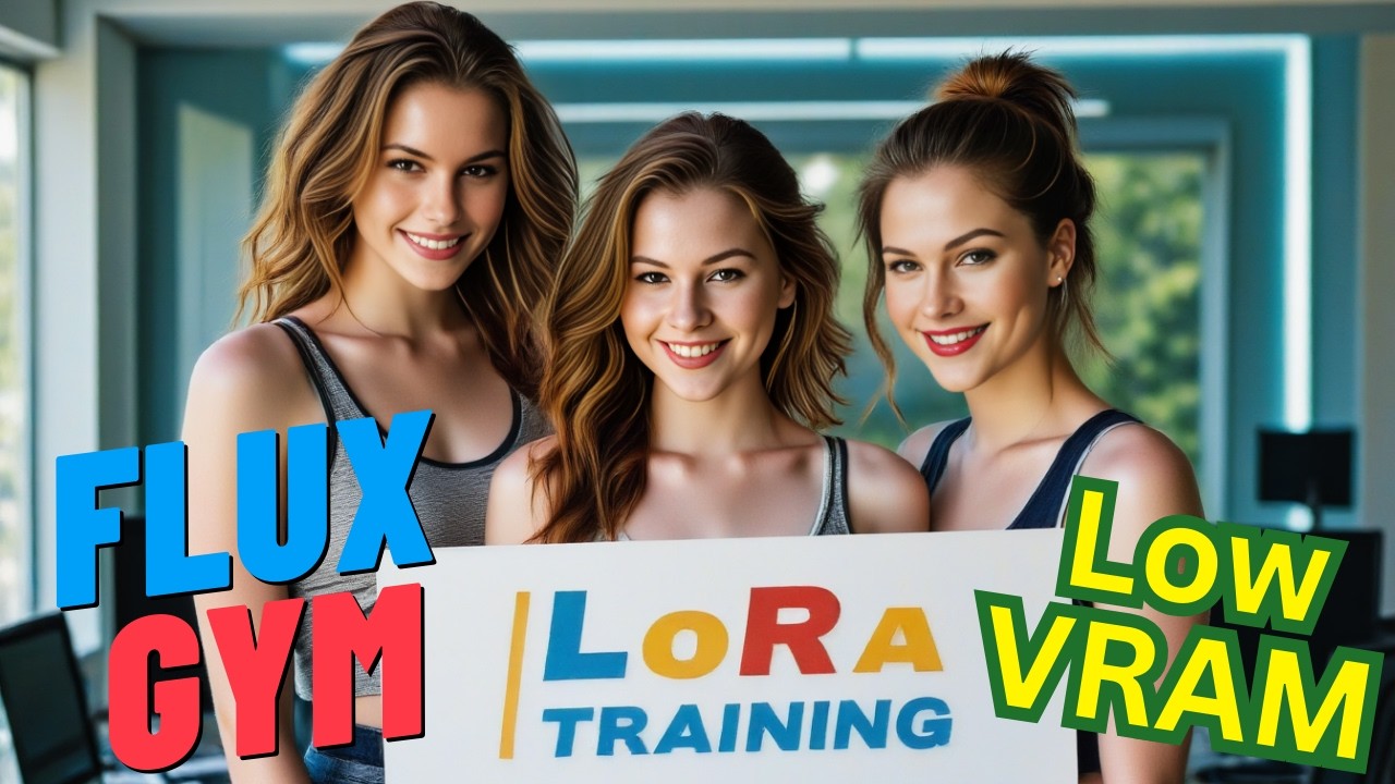 Полное руководство Fluxgym по тренировкам Flux LoRA с простым веб-интерфейсом и низким уровнем ви...