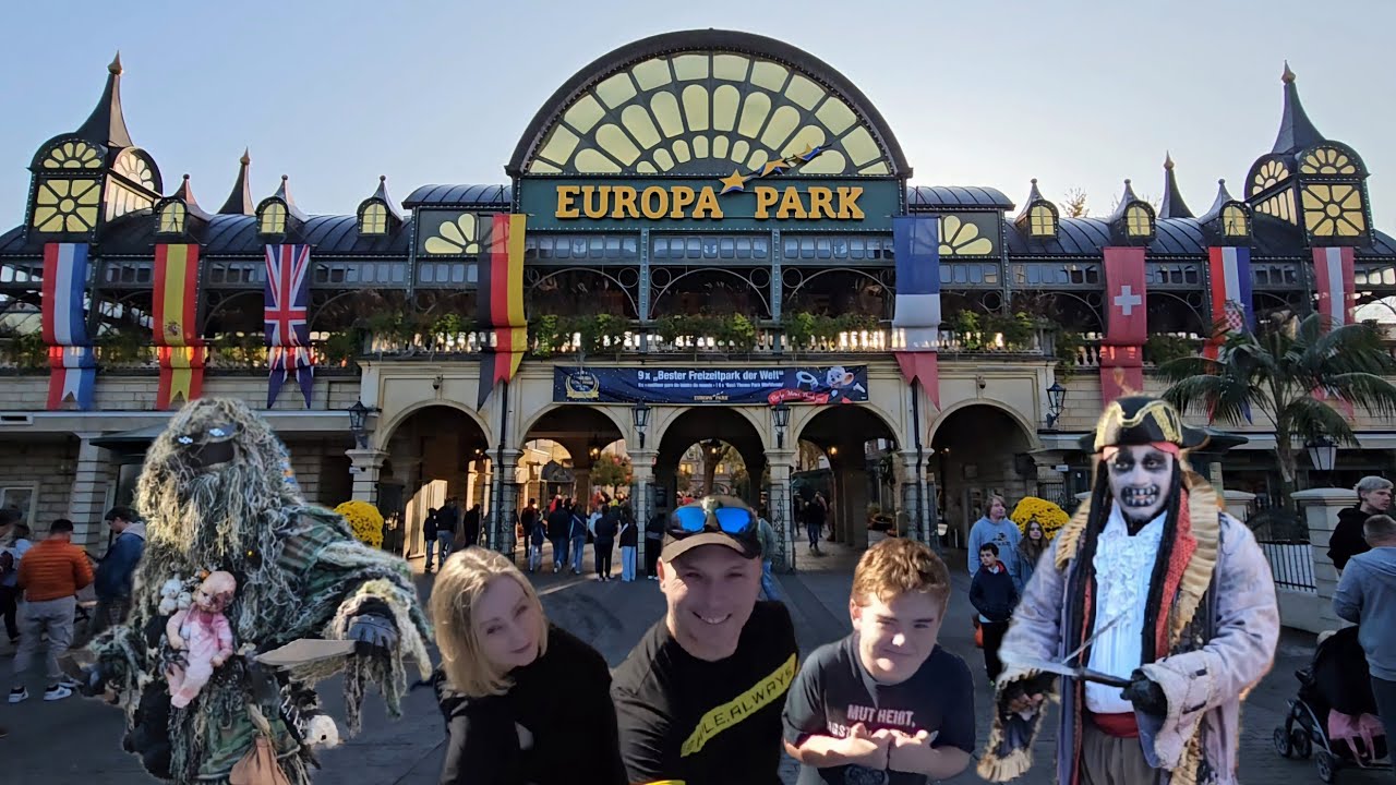 Europa Park - The Best Theme Park in The World?!? - Halloween 2024 - With On Ride POVs.
