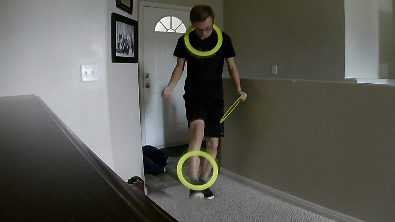 Awesome Ring Juggling Tricks!