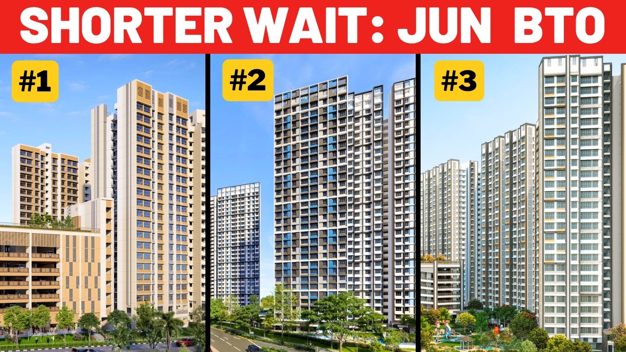😱JUNE 2026 BTO: Shorter Wait Times & Project Highlights