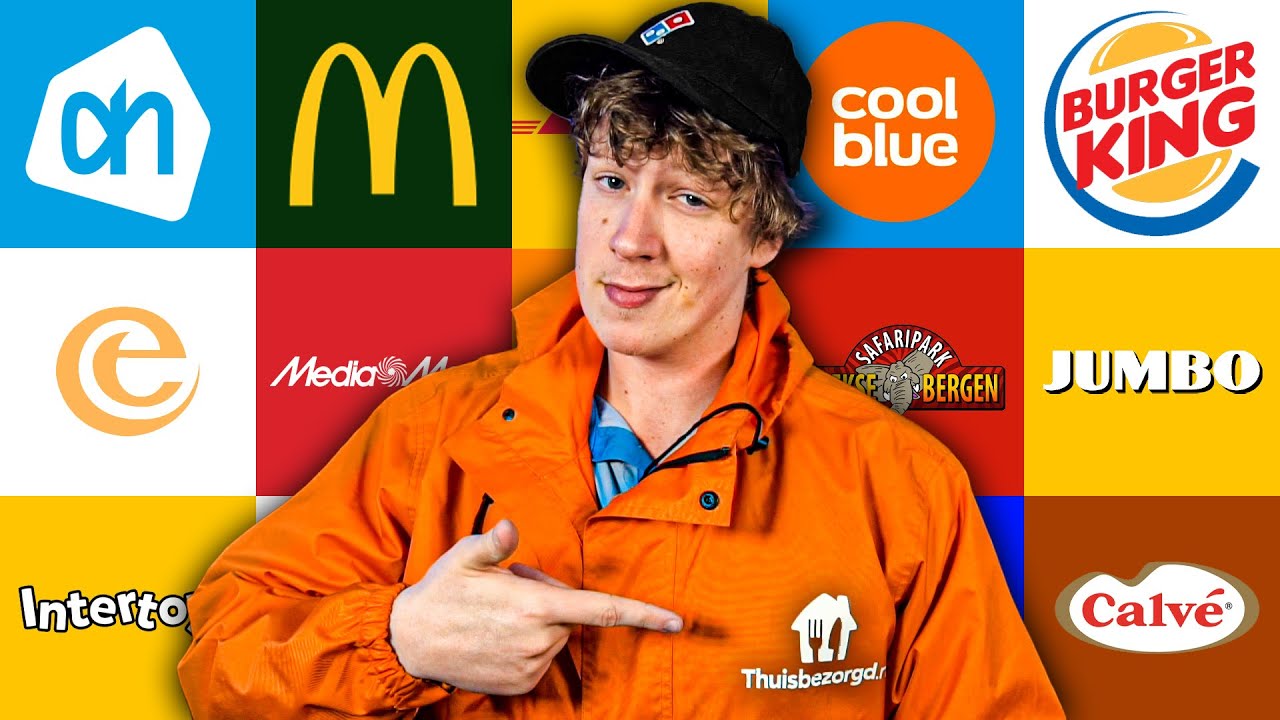 Ik verzamel kleding van bedrijven waar ik nog nooit heb gewerkt...