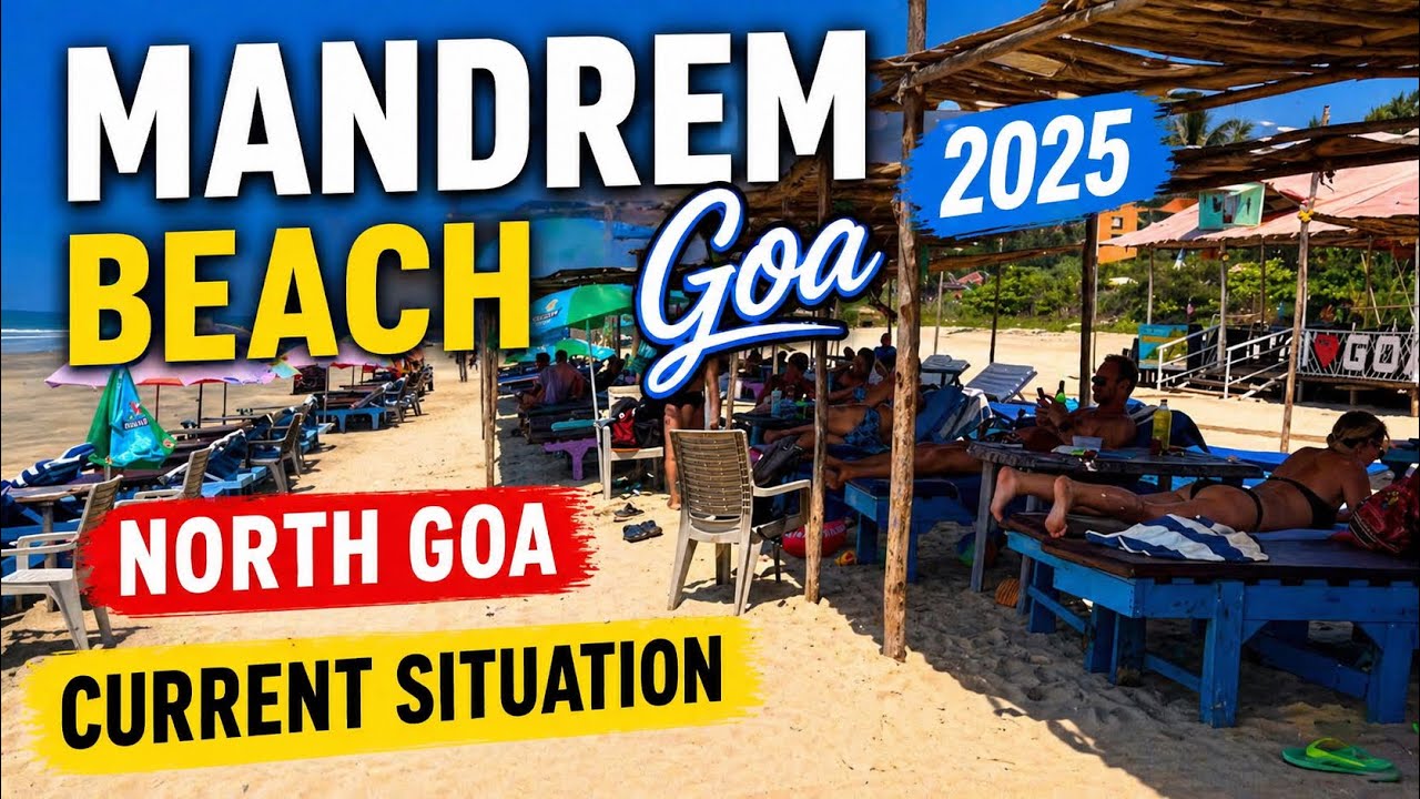 Discover Mandrem Beach's Hidden Gems In Goa 2025 | Mandrem Beach Goa 2025