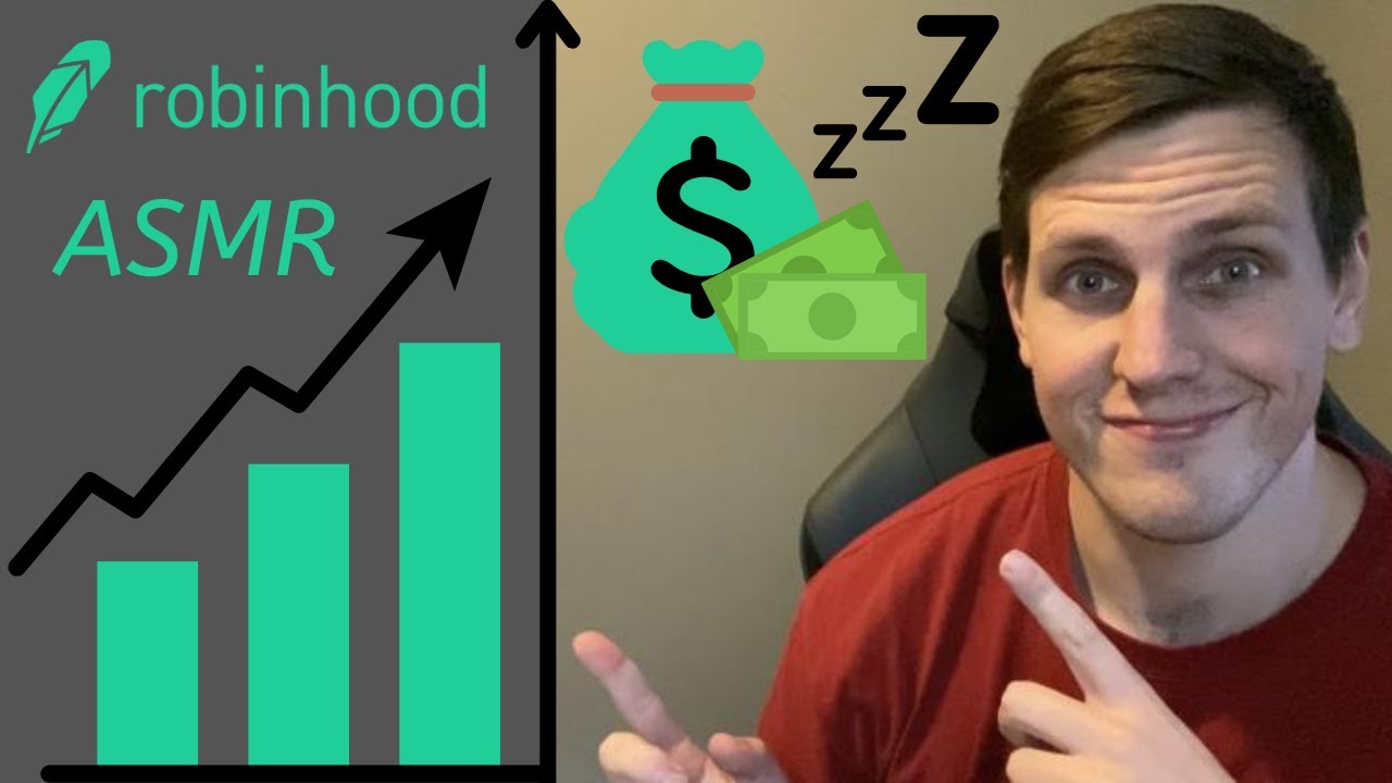 ASMR Robinhood Relaxing Update and Stocks I'm Holding In 2021!