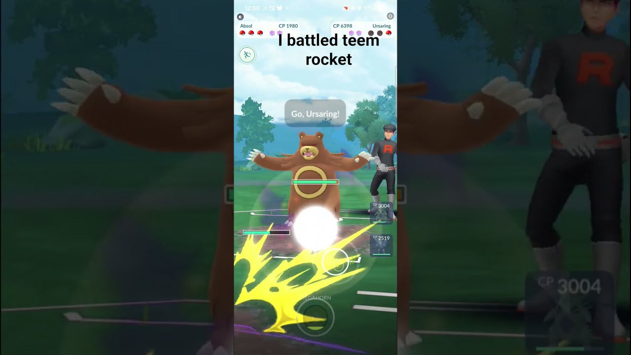 I battled them rocket