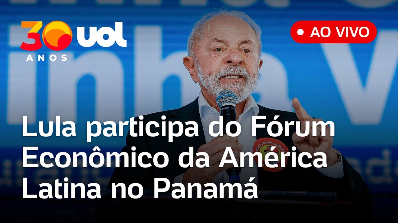 Lula fala ao vivo na abertura do Fórum Econômico com empresários da América Latina; assista