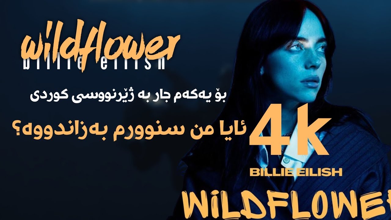 billie eilish - wildflower (kurdish subtitle) بێڵی - ئایڵش ویڵدفلاوەر بە ژێرنووسی کوردی