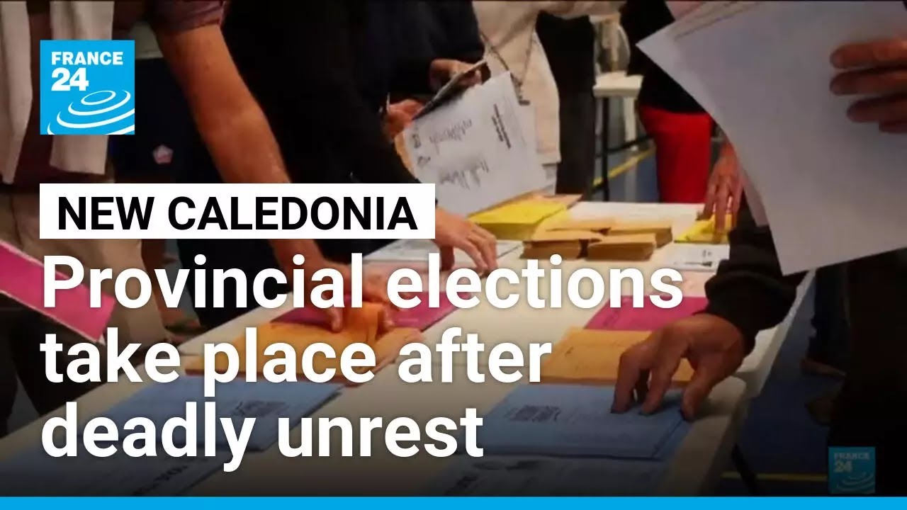 New Caledonia election tests territory's future after unrest and deadlock &bull; FRANCE 24 English