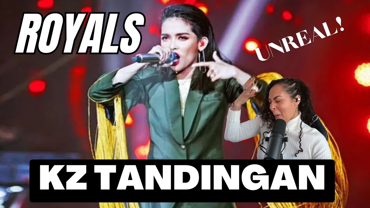 Реакция преподавателя вокала: потрясающий кавер «Royals» от KZ Tandingan оставит вас без слов! 👑