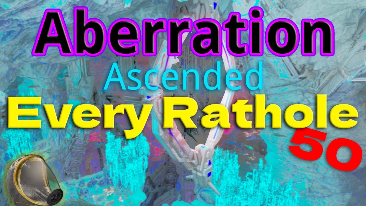 ALL Aberration ratholes!! 50 Rathole locations