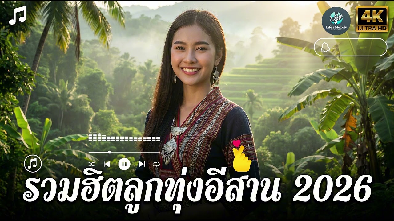 เพลงลูกทุ่งอีสานฮิต 2026 รวมเพลงเศร้า อกหักโดนใจ