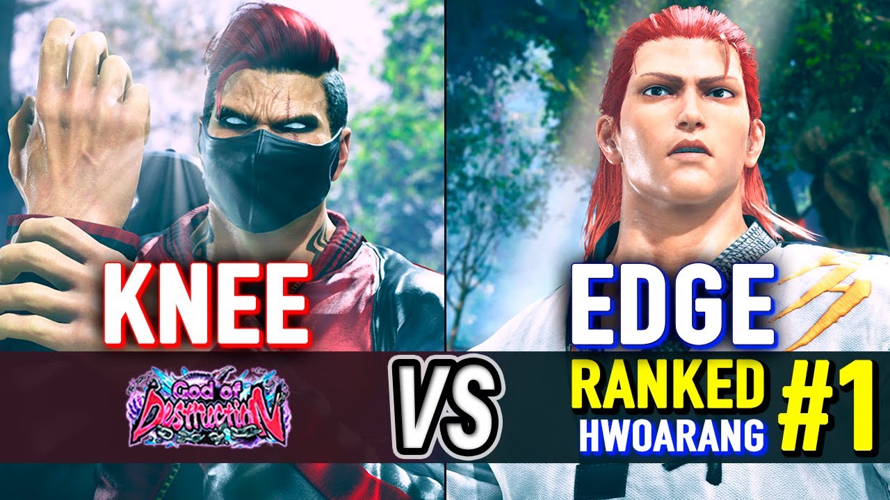 T8 🔥 KNEE (Bryan) vs EDGE (#1 Ranked Hwoarang) 🔥 Tekken 8 High Level Gameplay