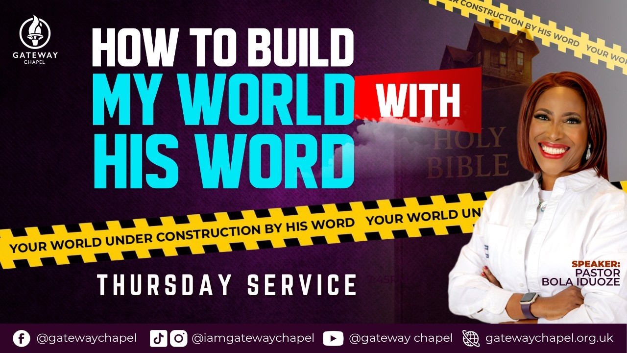 How the Word of God Changes Your Life | How To Build Your World By His Word | Pastor Bola Iduoze