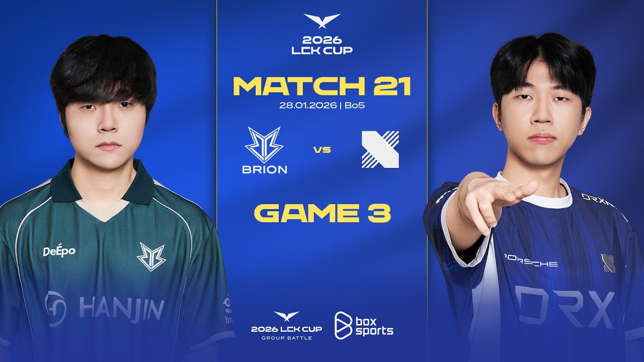 BRO vs DRX | Game 3 | Match 21 | Bình Luận Tiếng Việt | LCK CUP 2026