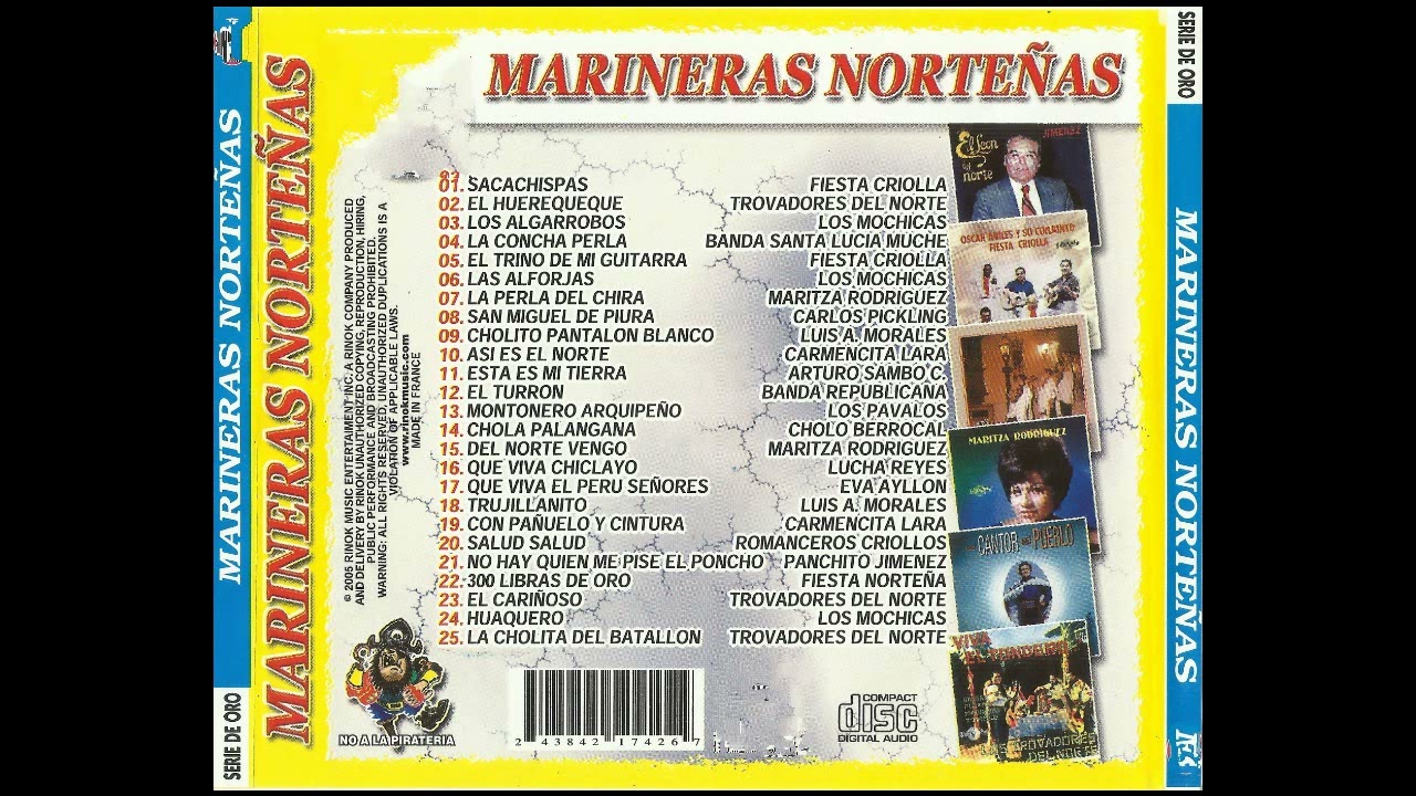 Marineras Norteñas ALTA CALIDAD DE AUDIO WAV