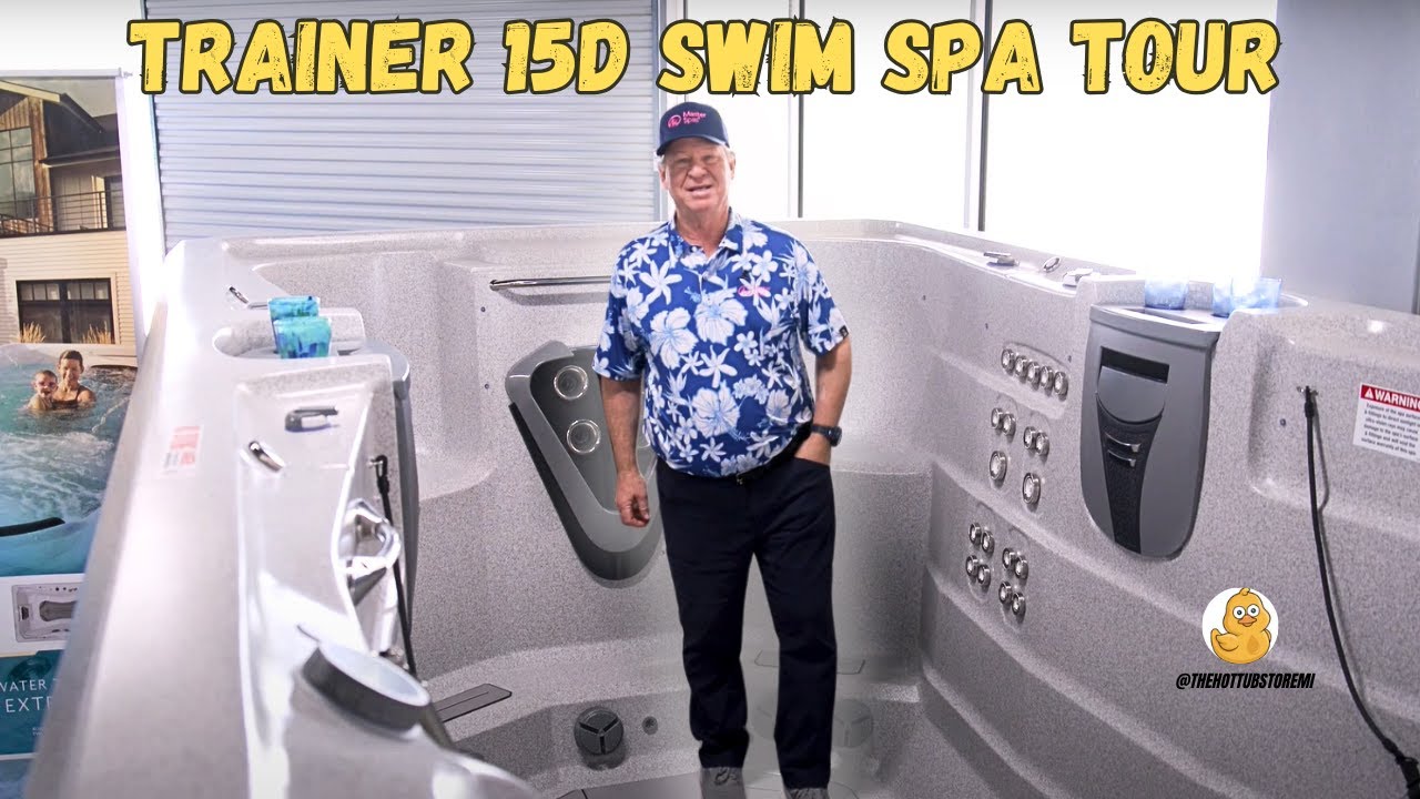 Trainer 15D Swim Spa Tour with Dr. Gadget | Walkthrough