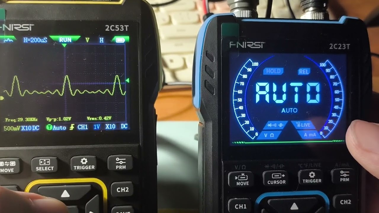 Fnirsi 2C53T исправление ошибок работы Fnirsi 2C23T, новые инструменты и игрушки.
