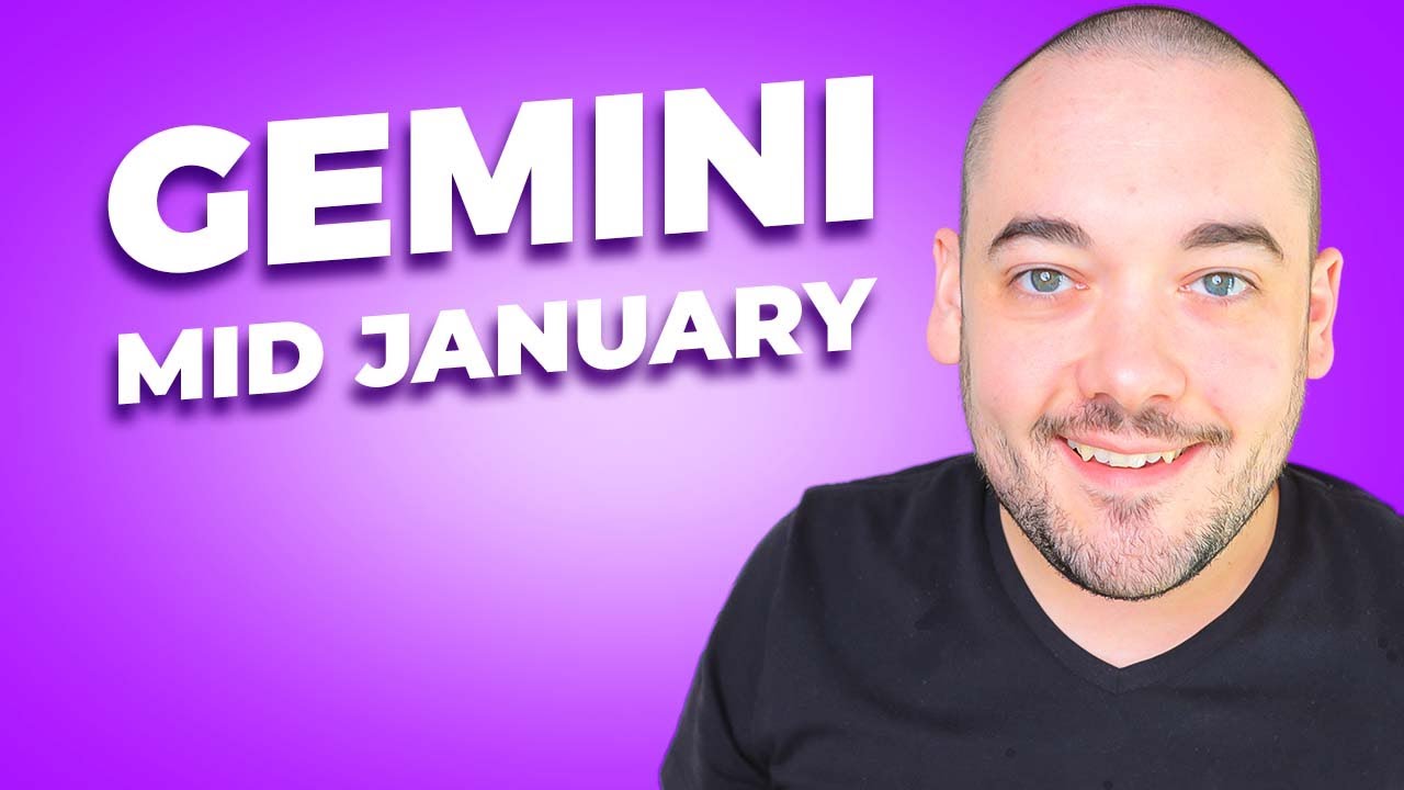 Gemini Finally Getting The Recognition You Always Deserved! Mid January