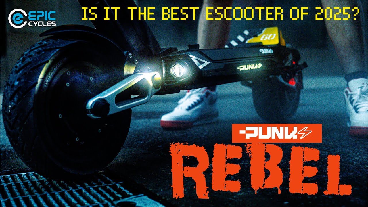 The NEW Punk Rebel E-Scooter is  INSANE!!