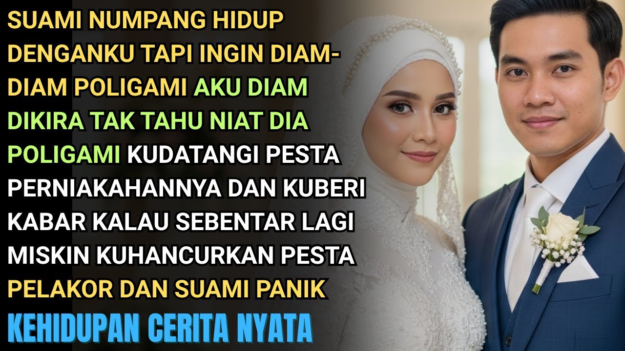 BERANINYA SUAMI KERE POLIGAMI TANPA IJINKU BERI MAHAR MEWAH -KUDATANGI NIKAHANNYA  PERMALUKAN MEREKA
