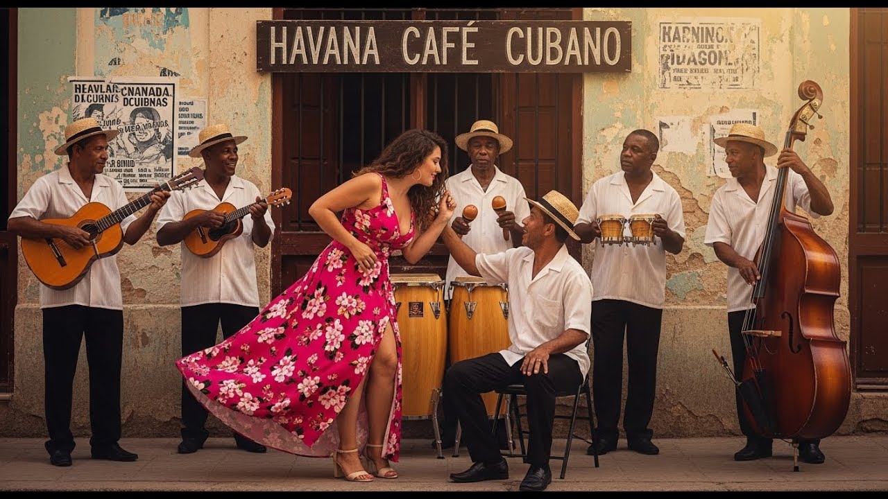 Café Cubano Music 🎹: Caribbean Café Nights & Gentle Piano Jazz • mix27