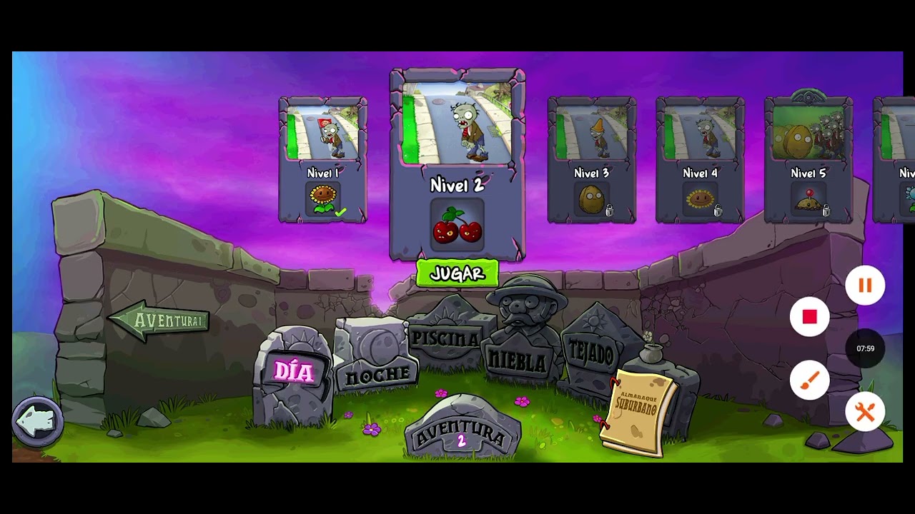 Comenzzar de cero casi completado pvz