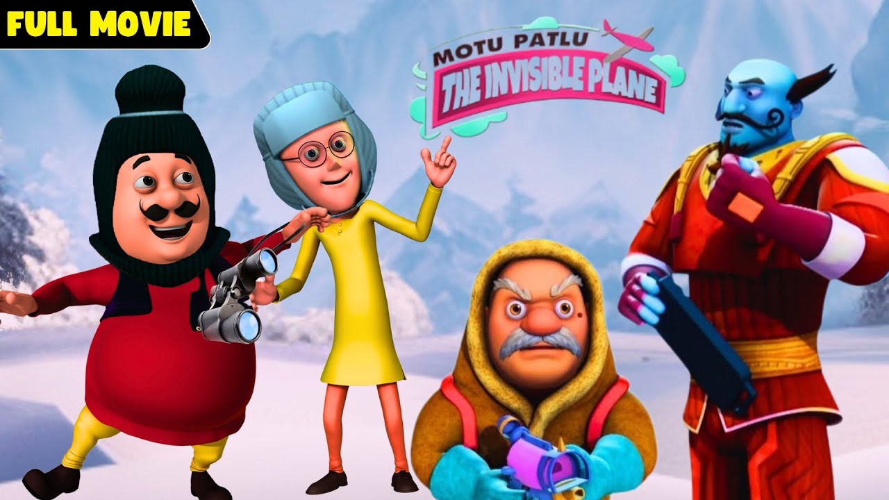 Motu Patlu কীভাবে বাঁচাবে এই plane? | Motu Patlu The Invisible Plane