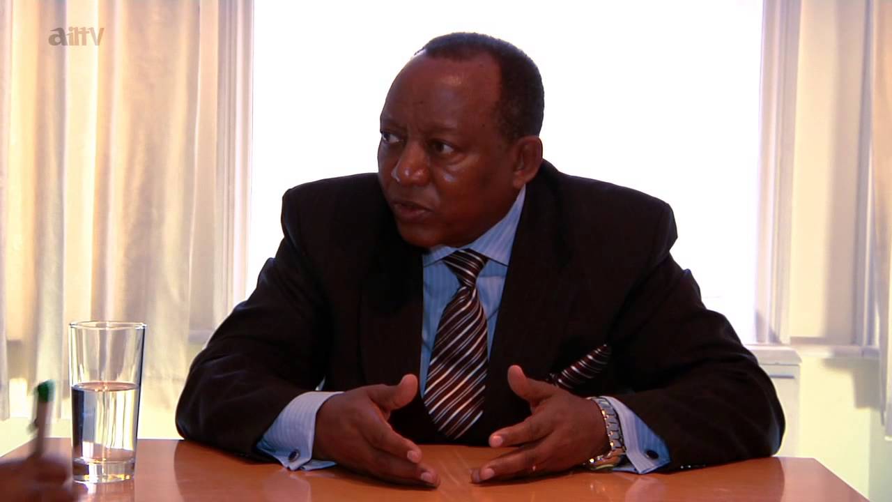 H. E. FREDRICK SUMAYE[ FORMER PRIME MINISTER 1995 -- 2005]