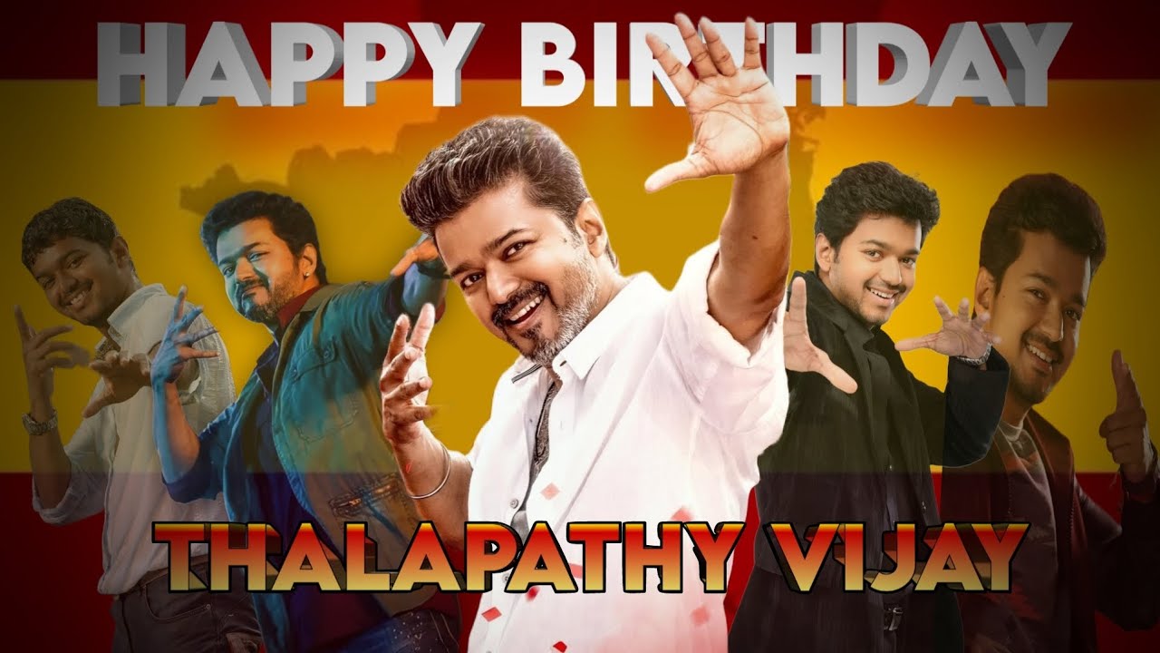 Thalapathy Vijay Birthday Mashup 2025 | Happy Birthday Thalapathy Vijay | Thalapathy Vijay