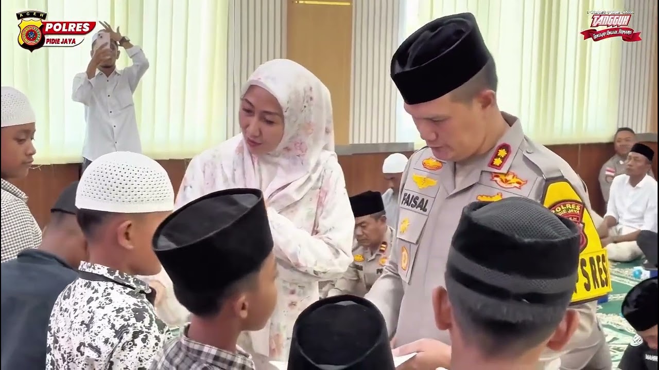 Polres Pidie Jaya memperingati Isra Mi’raj Nabi Muhammad S A W 1447 H di Aula Tathya Dharaka