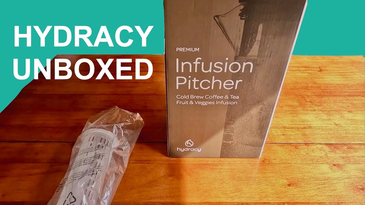 Unboxing Hydracy Infusion Pitcher