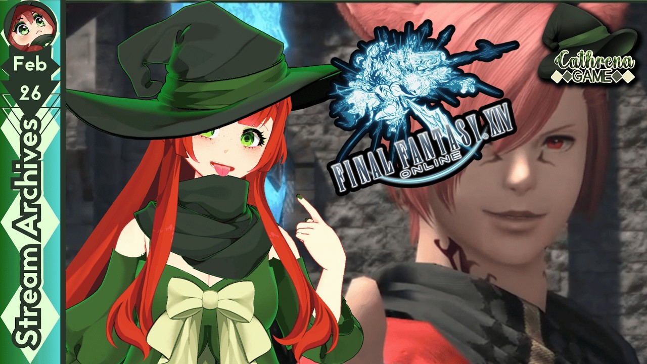 VOD 2/26/26 CathrenaGame - Sprout Plays FFXIV, Eating some SherBert - Pt62