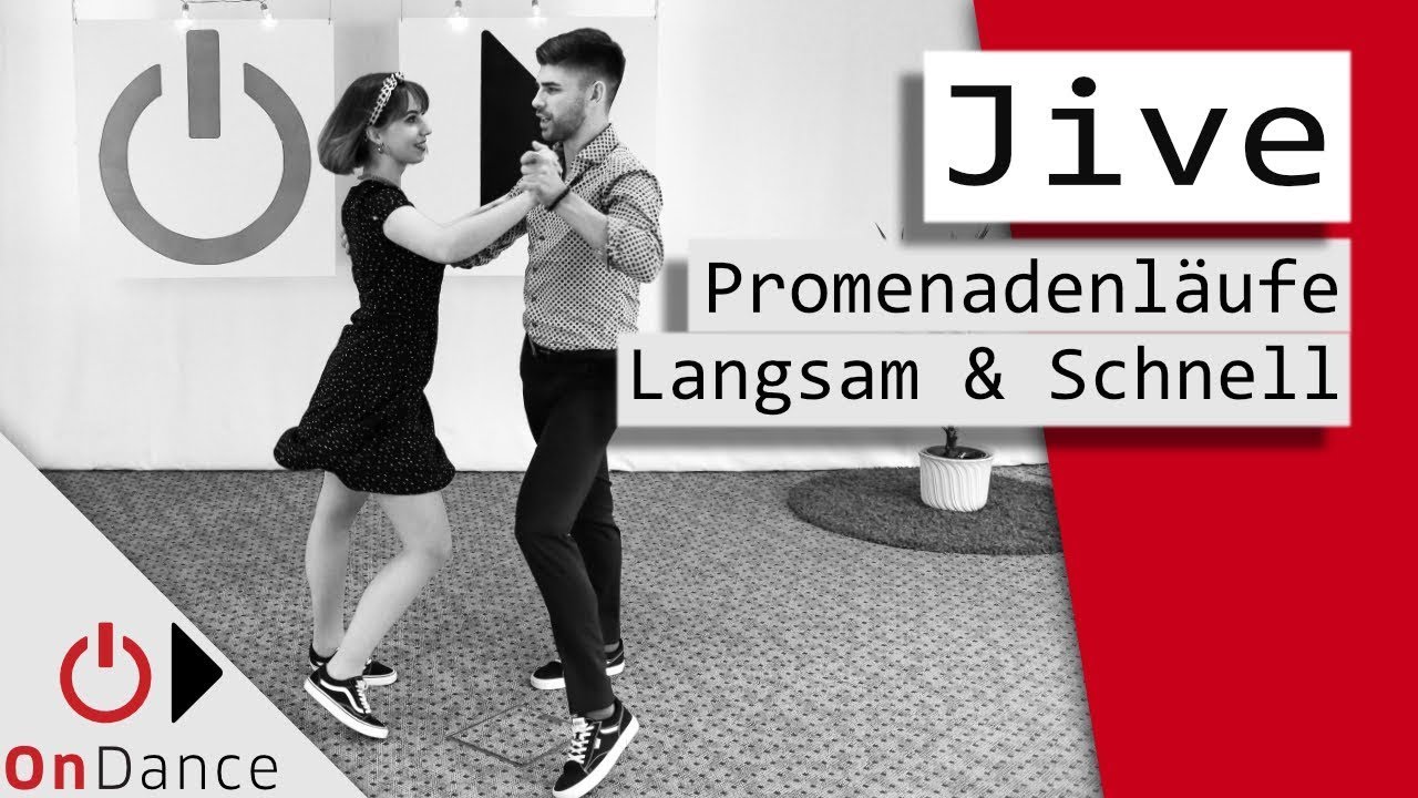 Jive Dance Tutorial | Promenaden Läufe Erklärung | OnDance