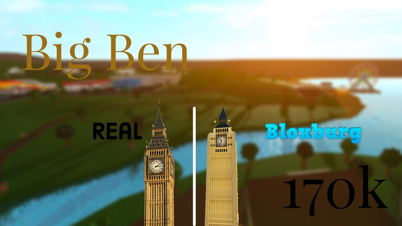 Big Ben on Bloxburg | Speed Build