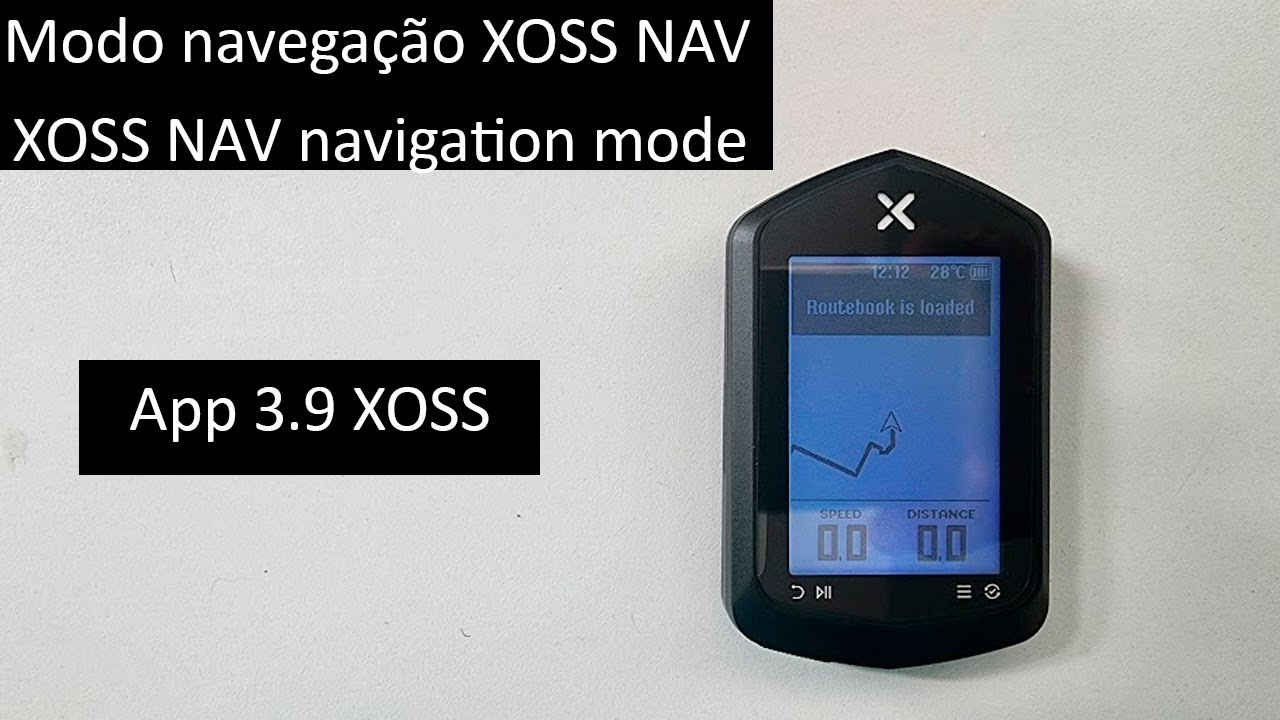 Modo navegação XOSS NAV (Finalmente funcionando) APP versão 3.9