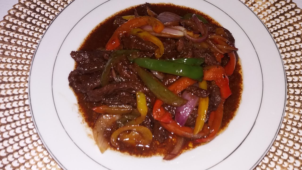 Peppered Steaks From Scatch