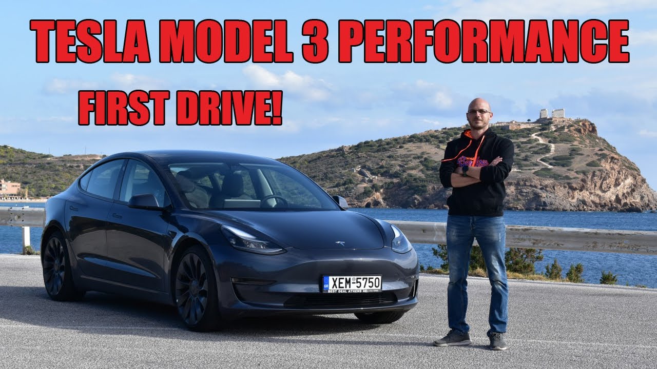 Πρώτη βόλτα με το Tesla Model 3 Performance! | GetElectric.gr