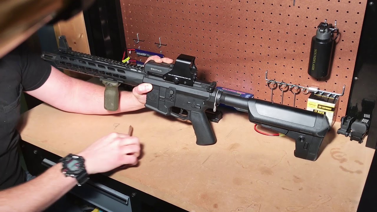 EOTech 552 Holographic Sight Install & Zero for Airsoft CQB