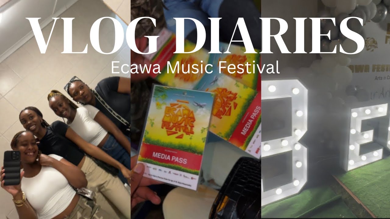 Vlog Diaries: Come with me to the Ecawa Music Festival! #roadto100subs